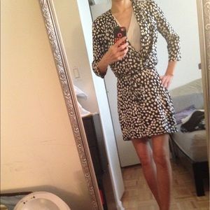 DVF wrap dress size 0